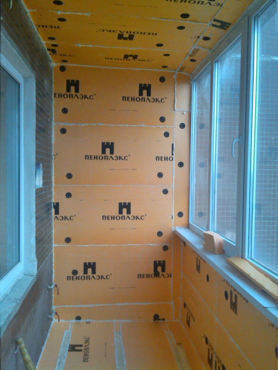 Отделка лоджии