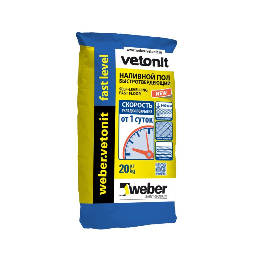 Наливной пол "Вебер Ветонит 3100" 20кг