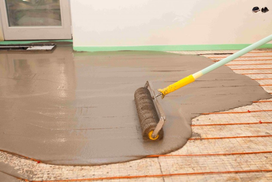 Наливной пол Бергхаус