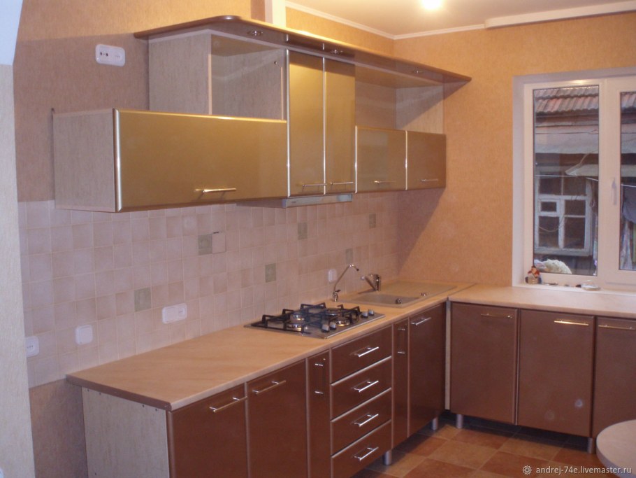 Кухня Бьюти оранж ТРИЯ