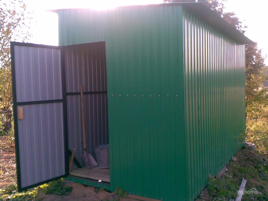 Сарай 2х2 профлист