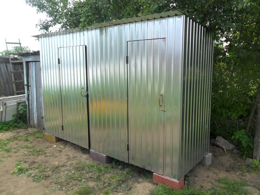 Металлический сарай 2.5х3