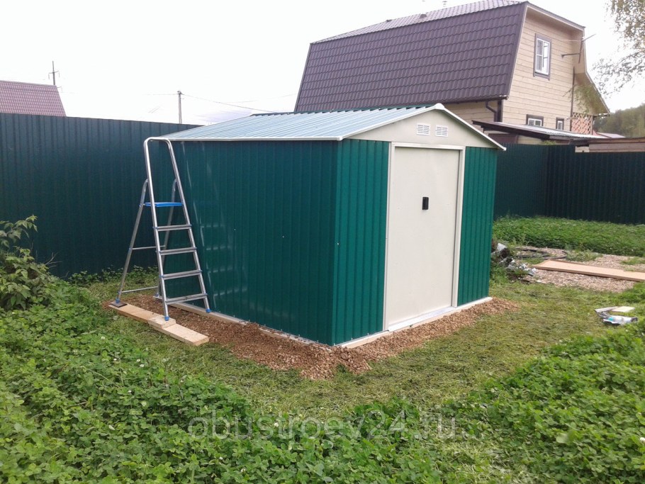 Металлический сарай Арчер 3 на 2
