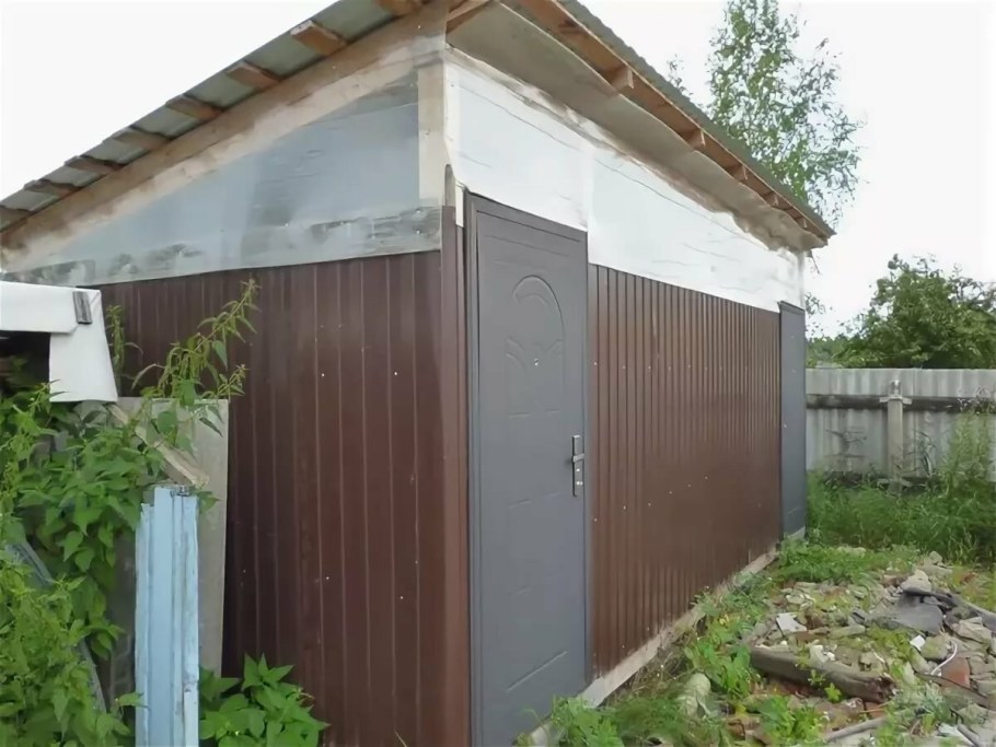 Сарай из профлиста