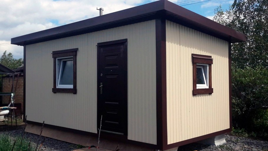 Сарай из профлиста