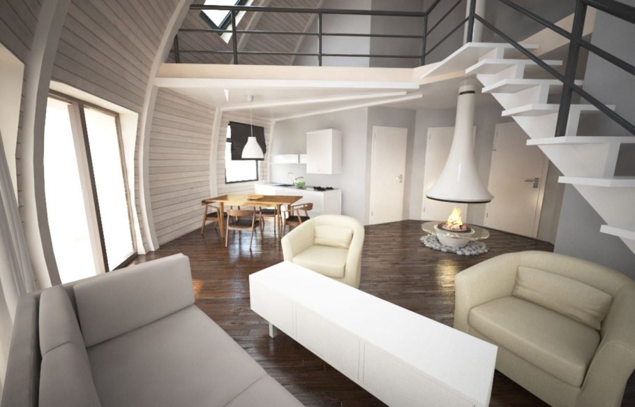 Купольный дом архитектора Гребнева