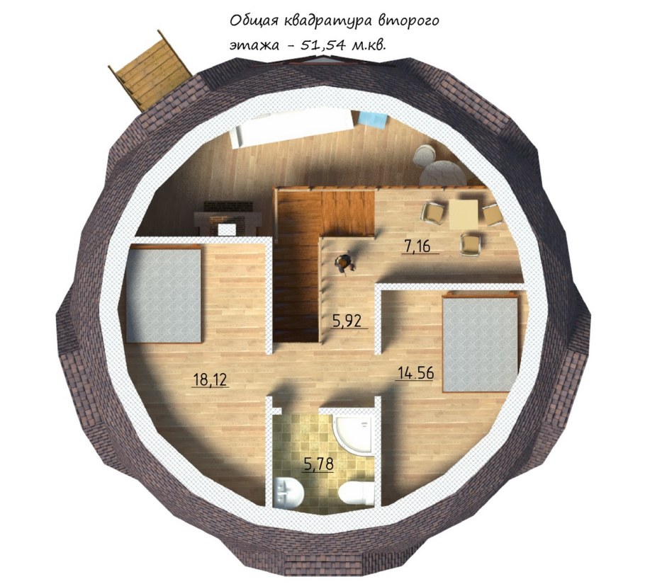 Круглый дом проекты