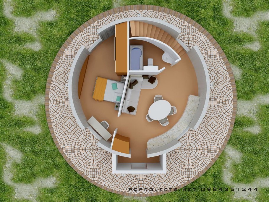 Круглый дом проекты