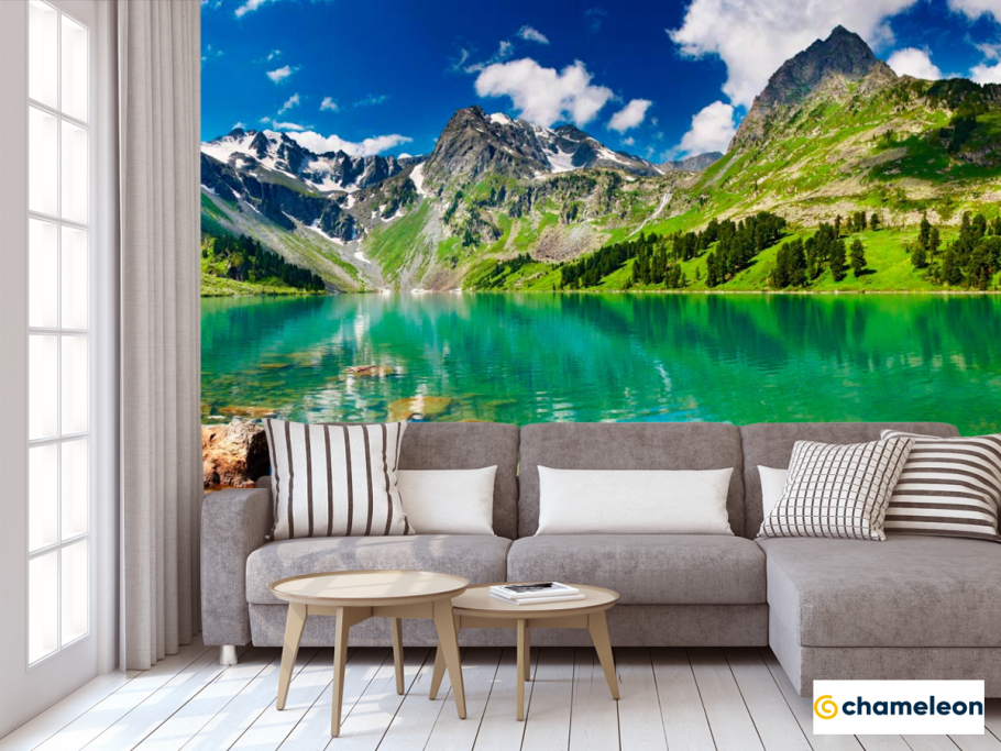 Фотообои в интерьере спальни