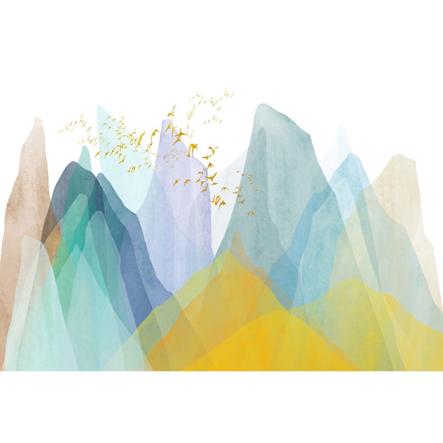 Пейзаж на стене