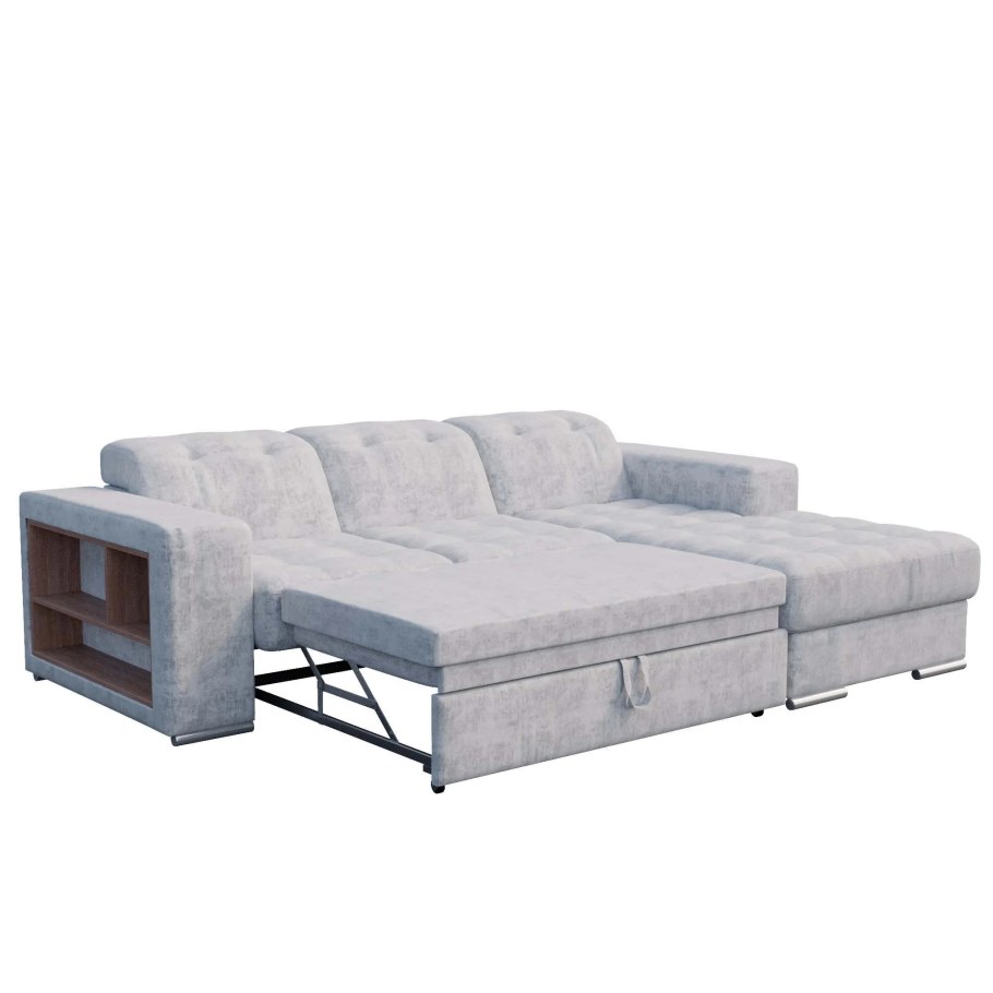 Диван Монтана угловой лазурит