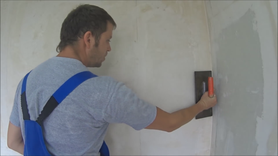 Шпатлевка нанесение