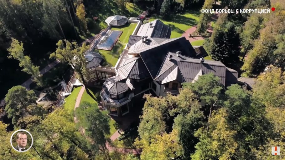 Резиденция Путина на Рублевке