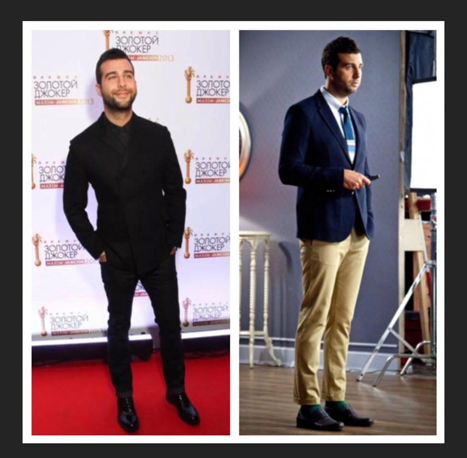 Иван Ургант в пальто