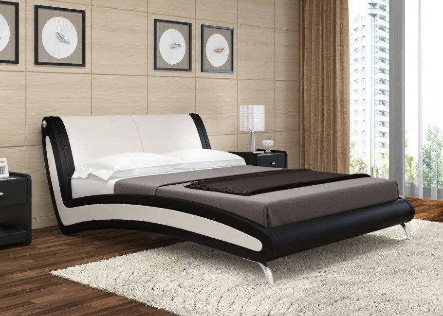 Спальный гарнитур белый жемчуг Браво мебель