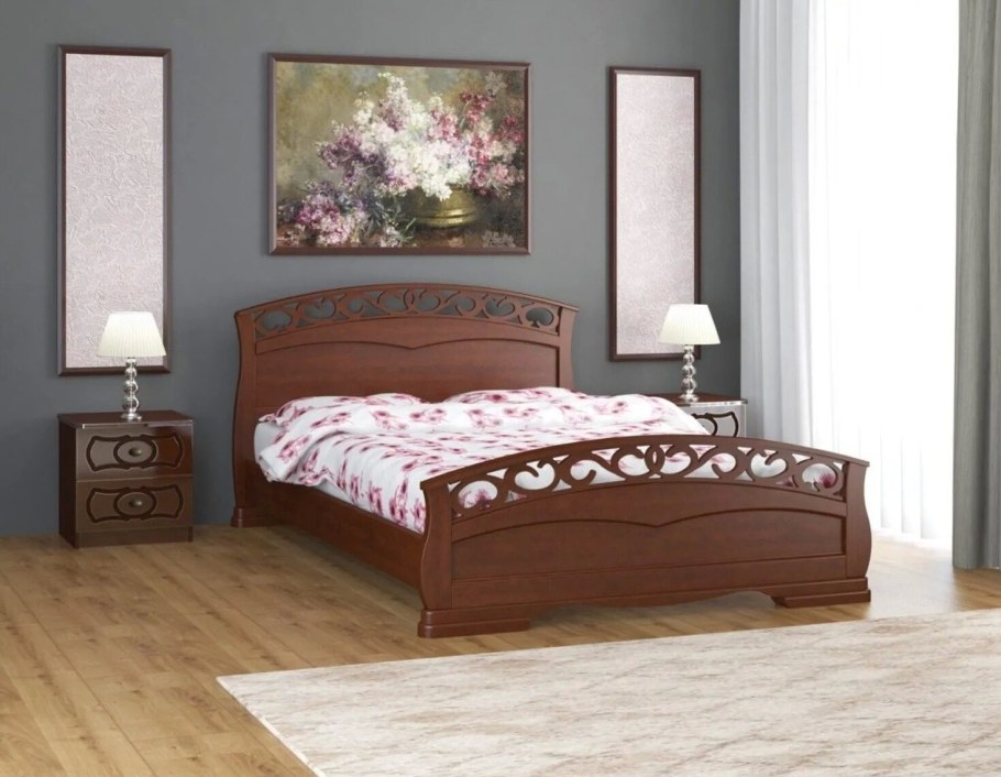 Кровать Камелия 2 Браво мебель