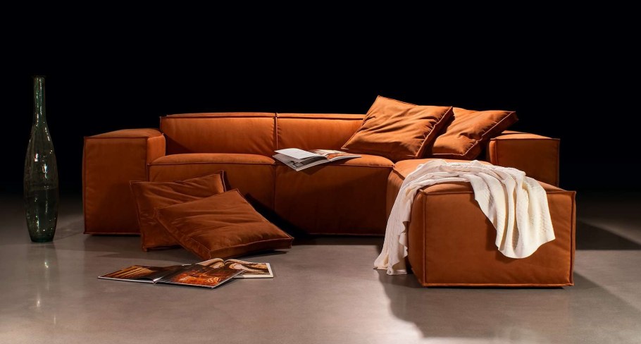 П-образный диван в гостиную