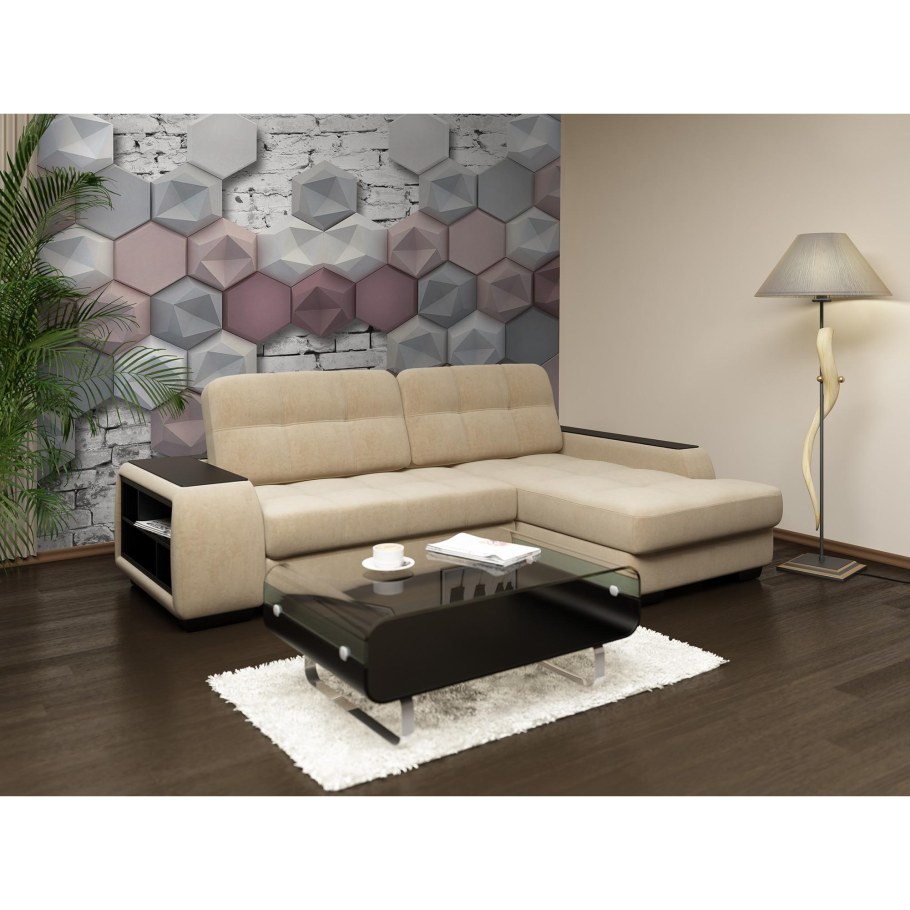 Фотообои 3d FLIZART «стереометрия», флизелиновые, 300x280 см