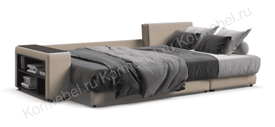 Диван угловой в интерьере много мебели