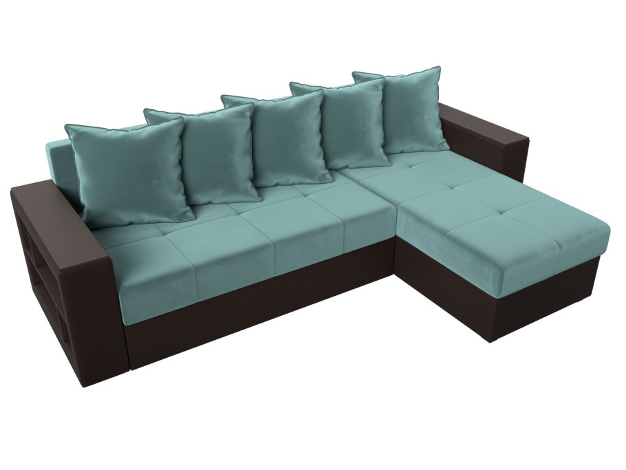 Угловой диван Дубай шенилл Soro графит