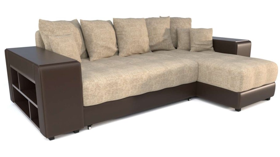 Диван смарт угловой Дубай Brown 2