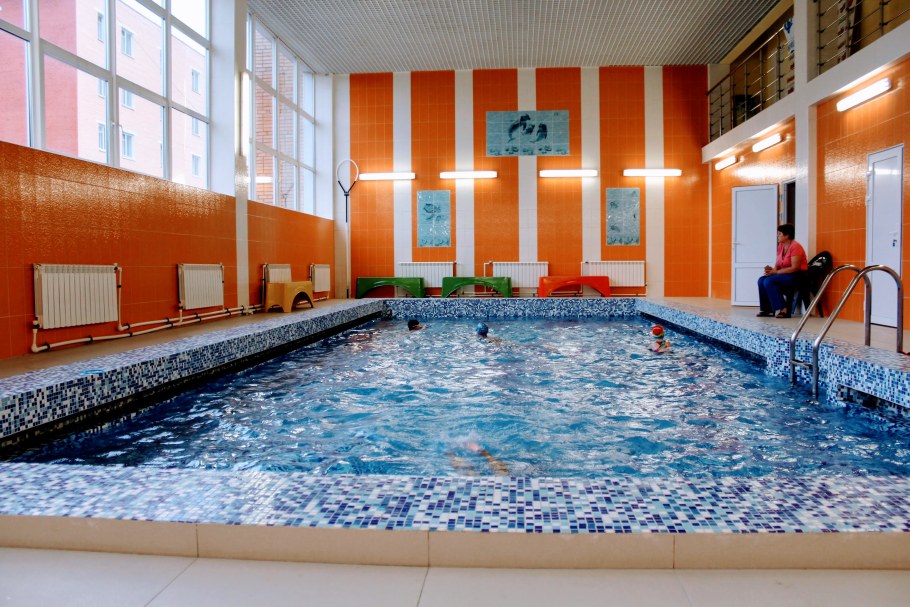 Прага открытый бассейн