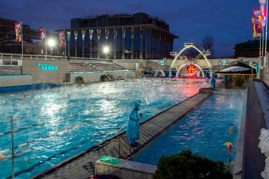 Grand Polyana bassein открытый бассейн