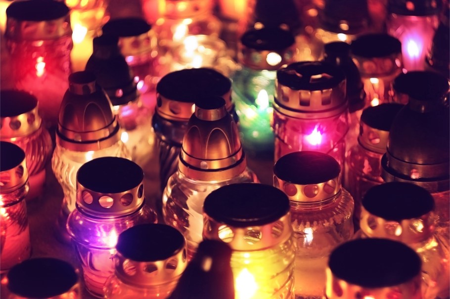 Фонарик красивый цветной