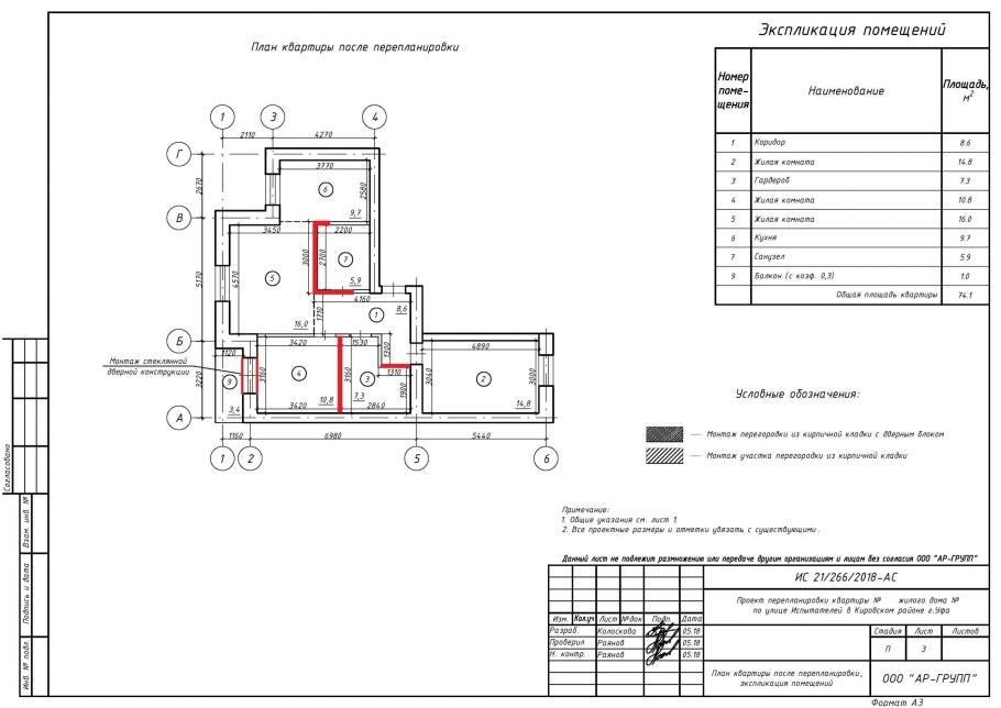 Переустройство и перепланировка