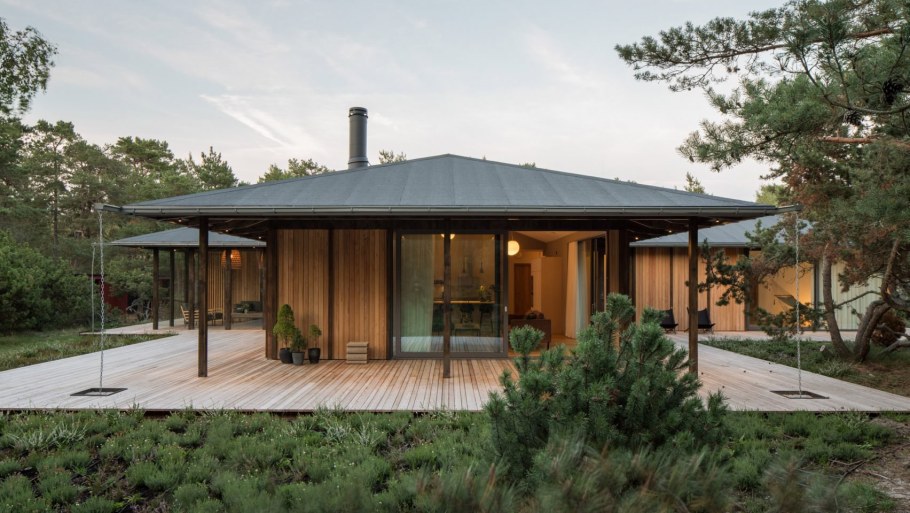 Одноэтажный японский дом