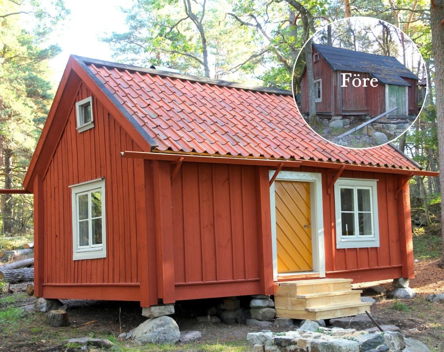 Шведский дачный домик