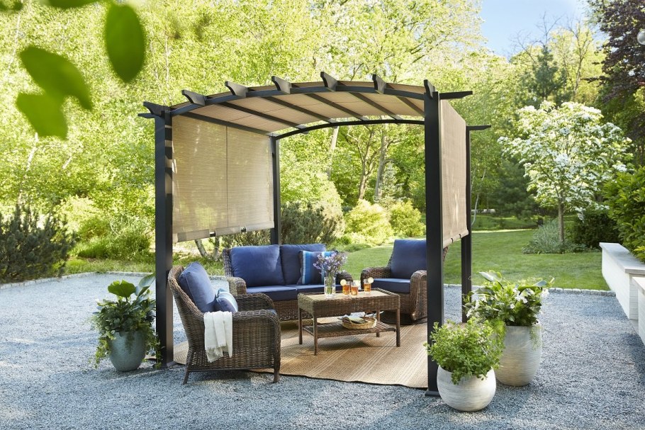 Виноградники на перголе в Италии