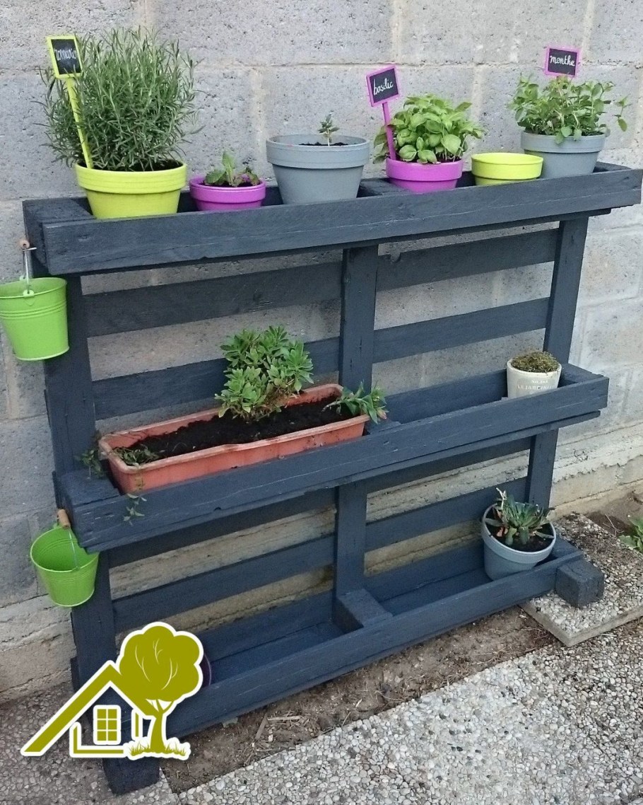 Грядки из поддонов для дачи своими