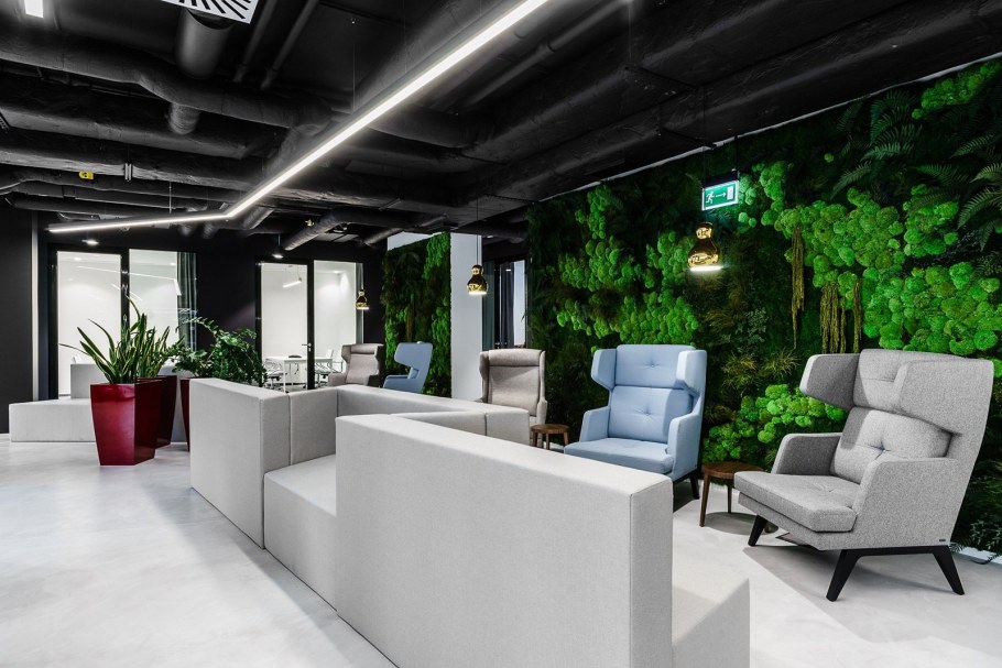 Лаунж зона в кабинете