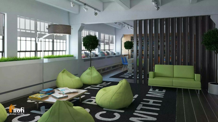 Лаунж зона в университете