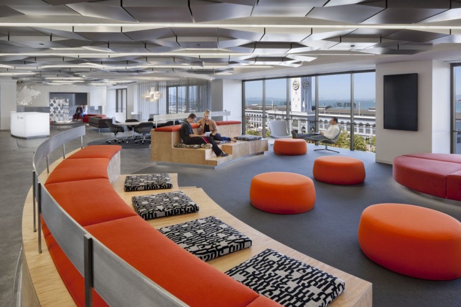 Лаунж зона в университете