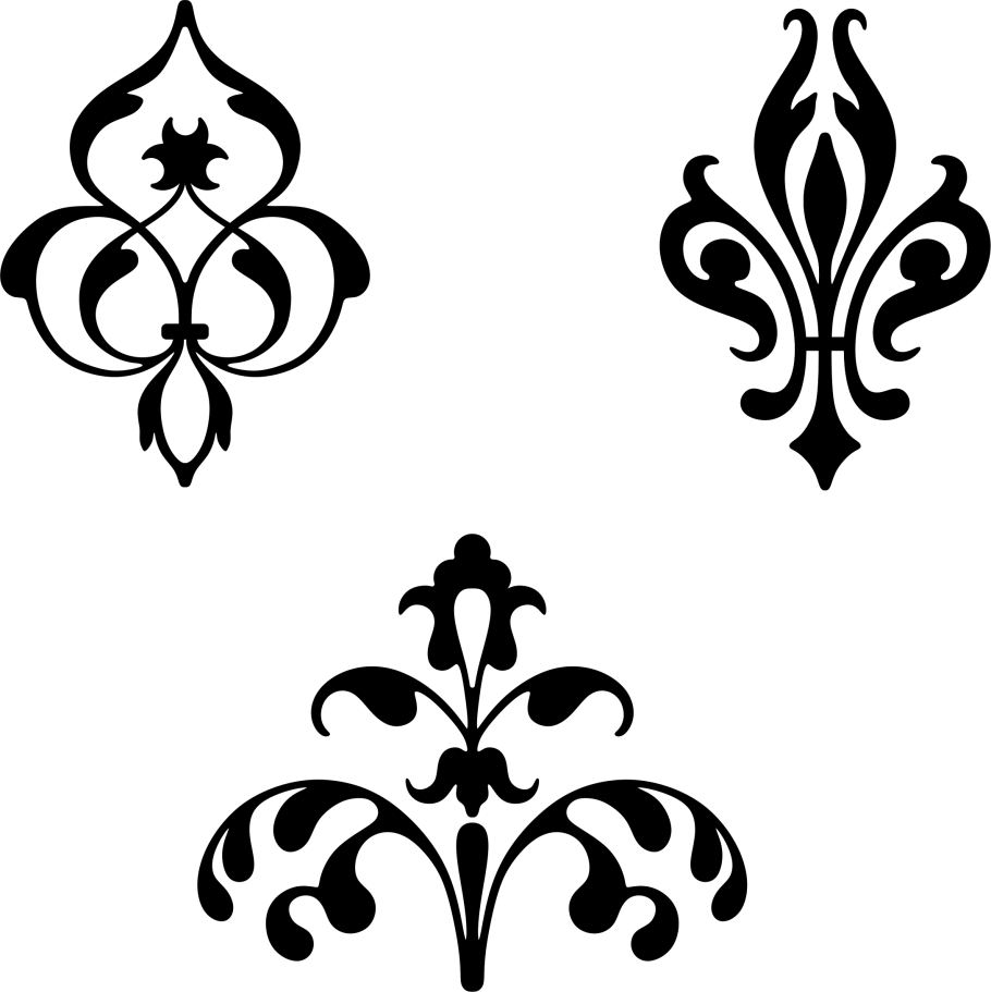 Трафареты для декора дверей