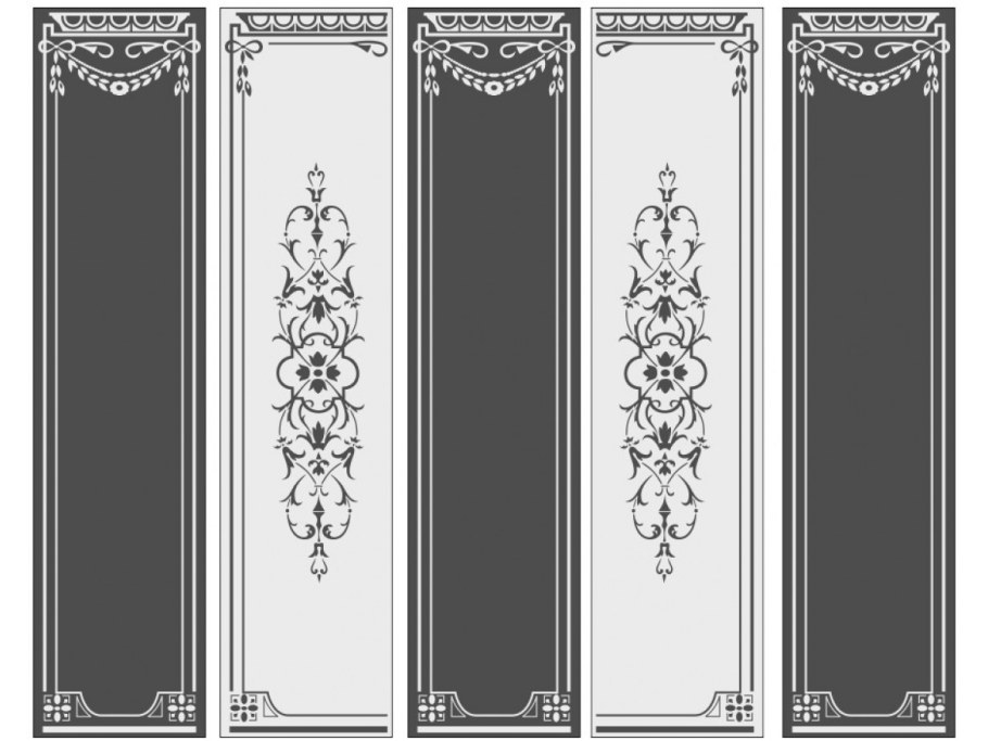 Трафареты для декора мебели
