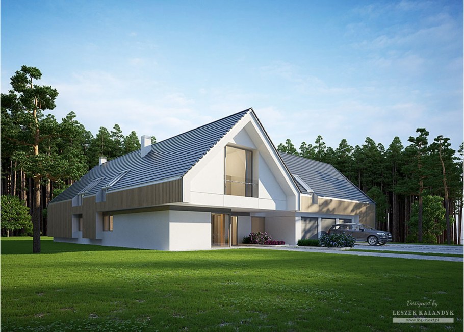 Двухуровневая крыша