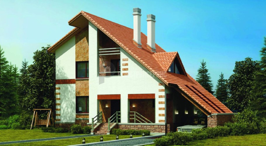 Дом на крыше