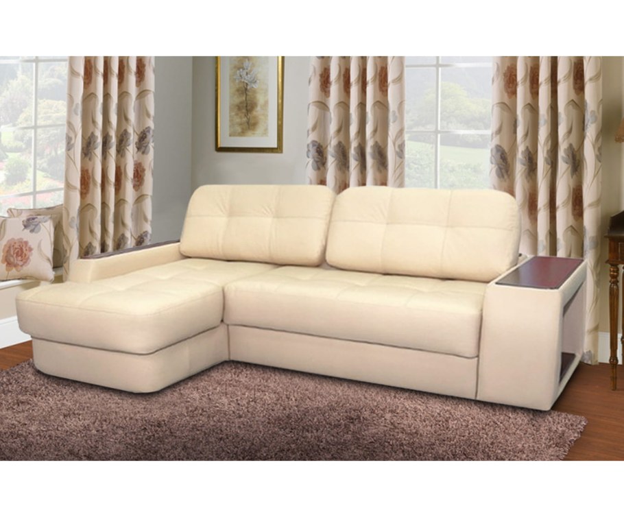 Детская кровать Дельфин-2 ваниль матовый / белфорд