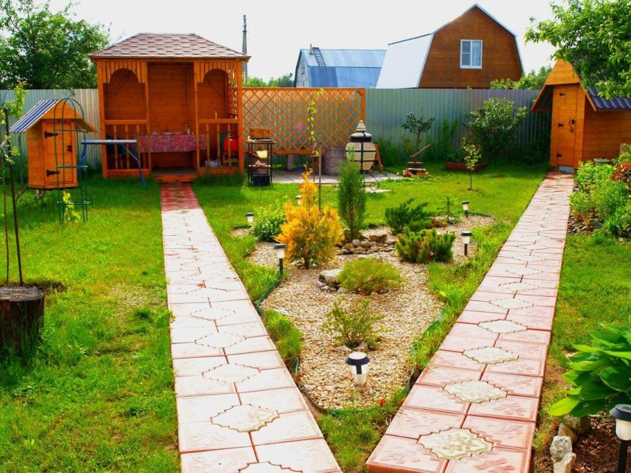 Планировка дачного участка