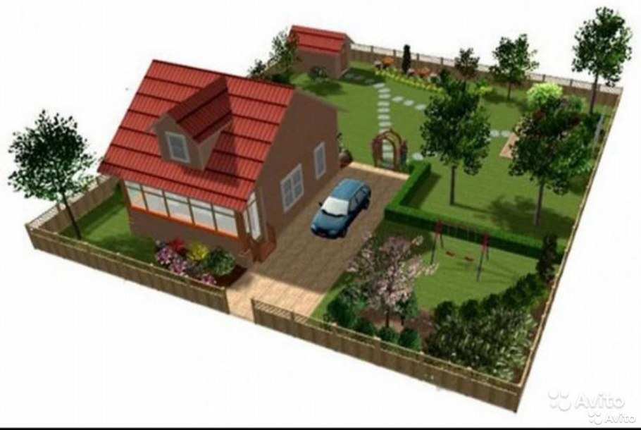 Планировка земельного участка 20 соток