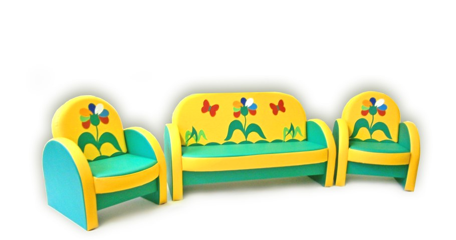 Мягкая мебель "Агата" аппликация семицветик