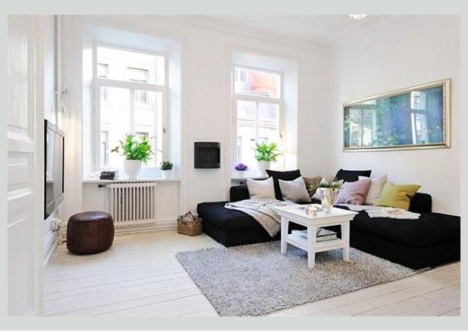 Гостиная хрущевка двухкомнатная