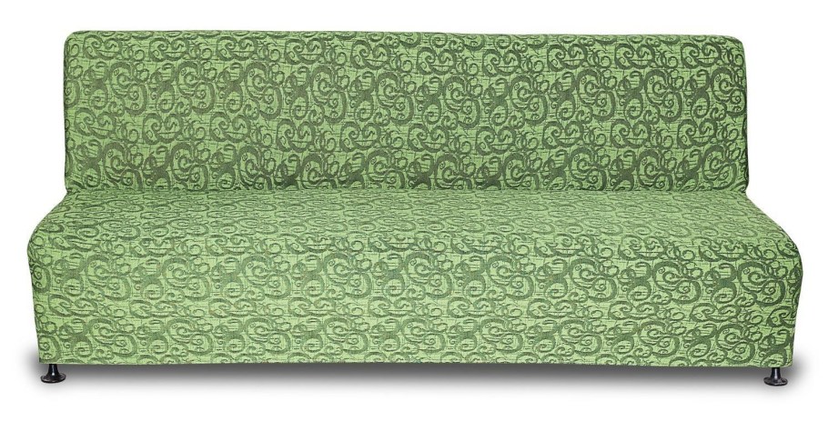 Еврочехол универсальный на 3х местный без подлокотников диван