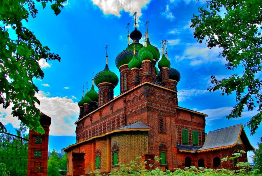 Церковь Иоанна Предтечи в Толчкове Ярославль