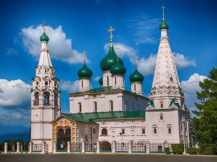 Храм Ярославля Церковь Ильи пророка