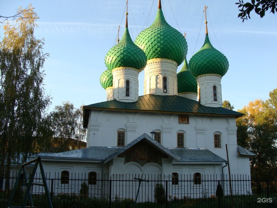 Храм Николая Чудотворца в Меленках Ярославль