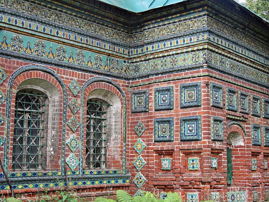 Ярославль Церковь Николы мокрого изразцы